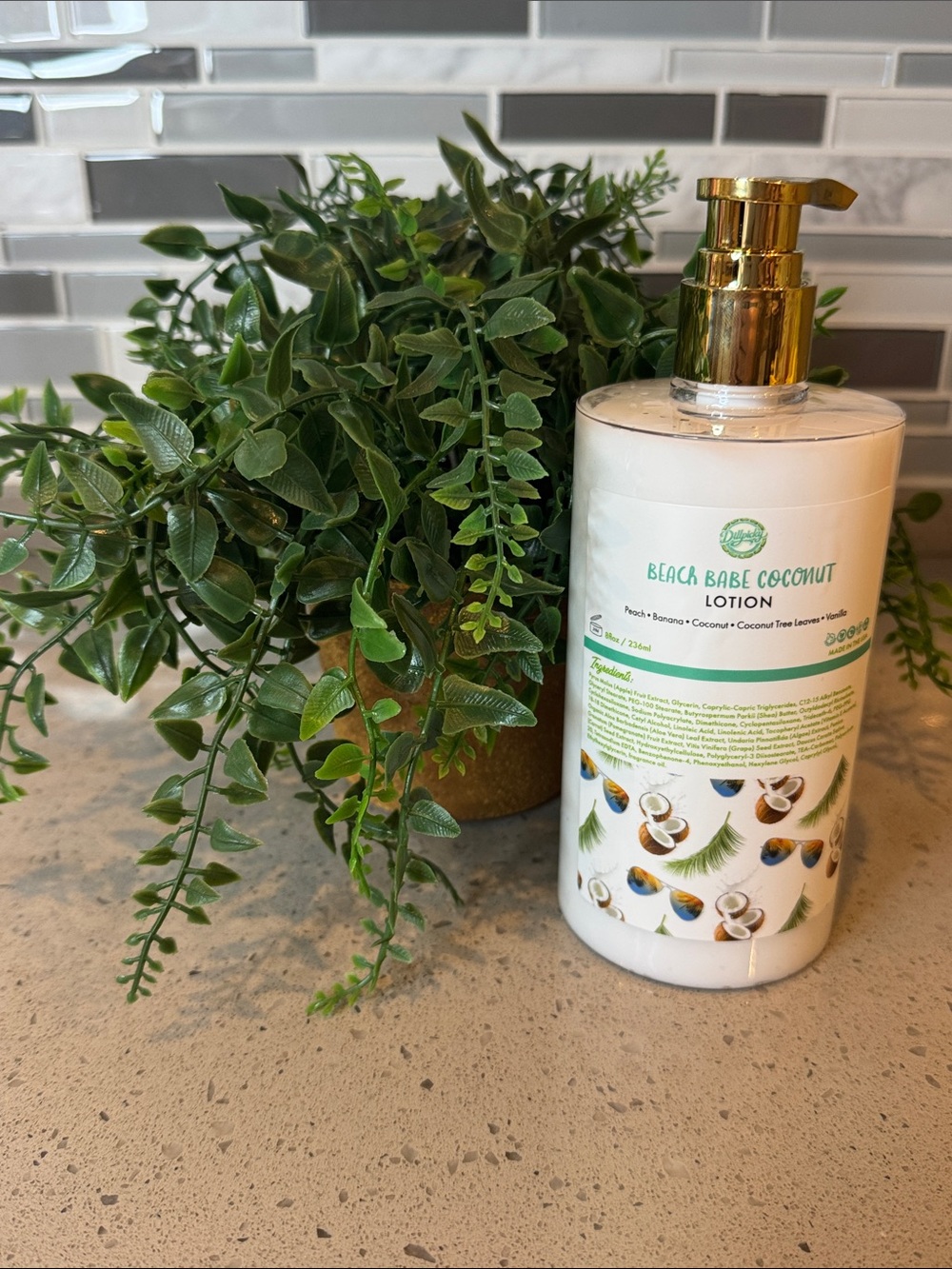 DILLPICKY BEACH BABE COCONUT LOTION